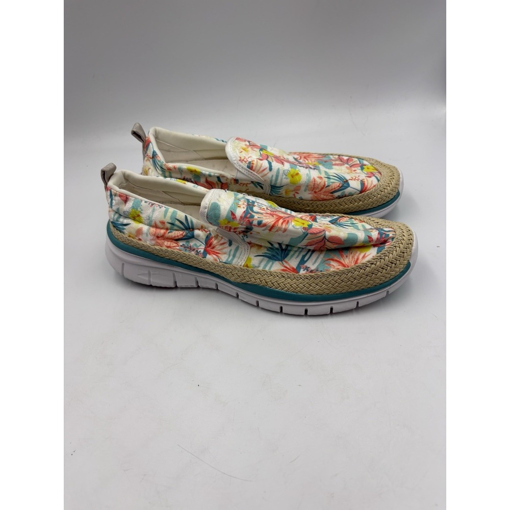 Dirk Loafers Floral Slip On Sneakers Women's US Size 8.5